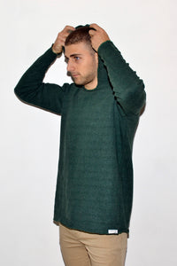 Jersey ancho con capucha
