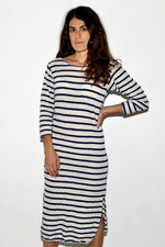Cargar imagen en el visor de la galería, Vestido manga 3/4 midi
