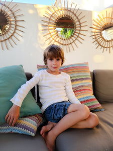 Jersey rayas con crudo niño