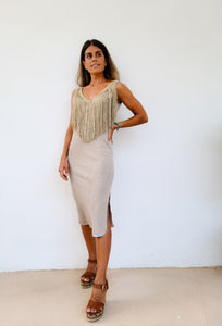 Vestido Noche Midi